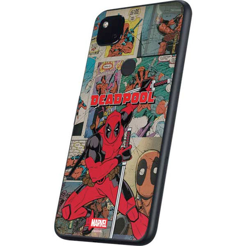 Marvel Deadpool Deadpool Collage Google Pixel 4a Skin